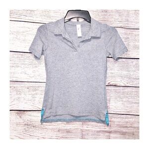 Ivivva heart on the green polo Top Size 10 Golf Shirt